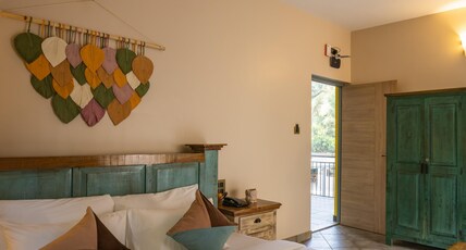 Zostel Goa (Morjim) Room Type - Deluxe Room (attached balcony)