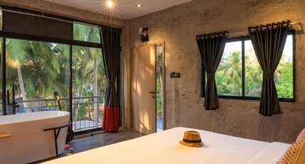 Zostel Goa (Morjim) Room Type - Superior Deluxe Room (with bathtub)