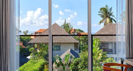 Aloft by Marriott Bali Seminyak Room Type - Guest room, 1 King, City view, Balcony Aloft by Marriott Bali Seminyak Room Type - Guest room, 1 King, City view, Balcony