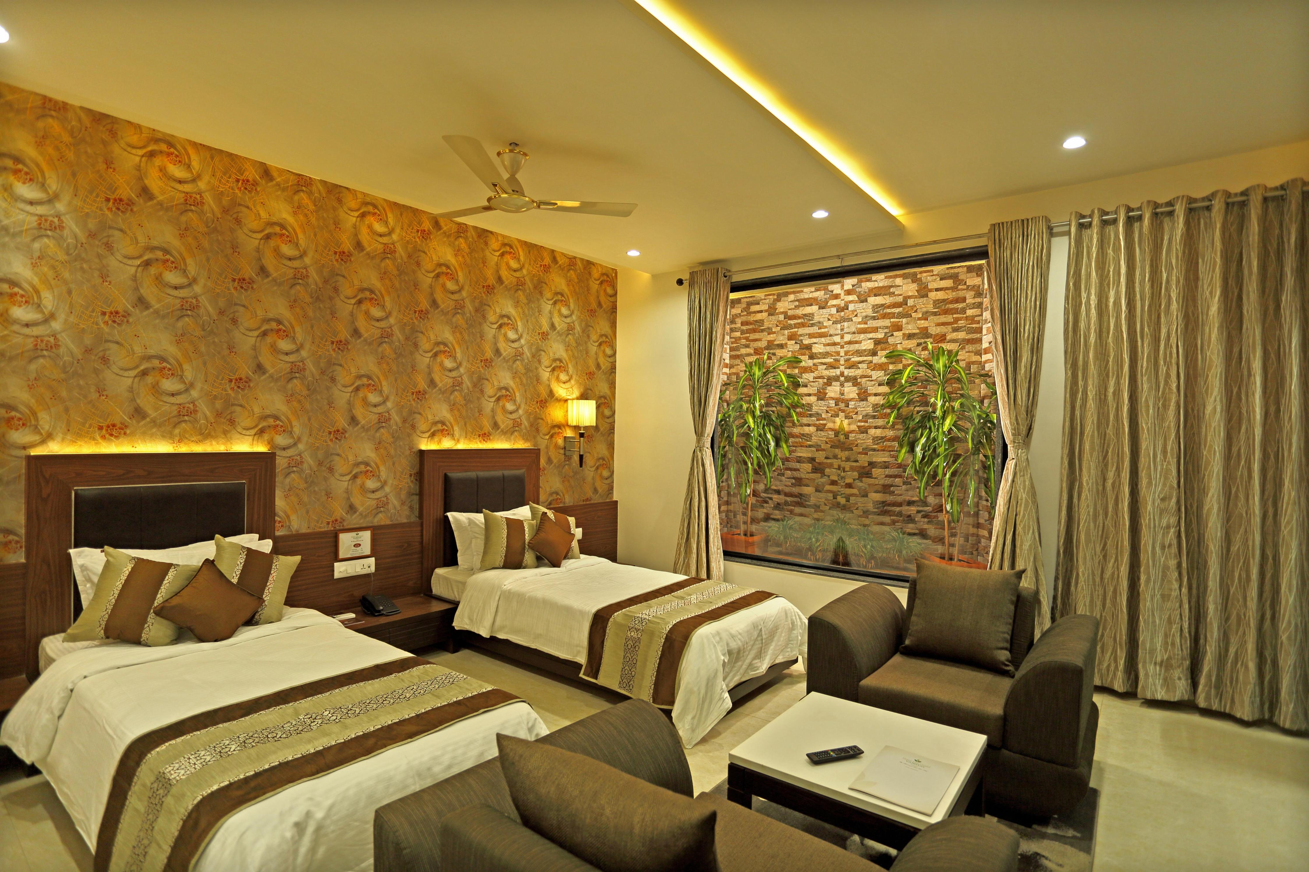 Hotel The Grand Vaibhav Room Type - Comfort Room ( TWIN BED LARGE SIZE ROOM )