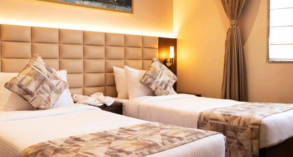 The Lynq Aero - A Corporate Boutique Hotel Room Type - Deluxe Twin Room with Work Desk