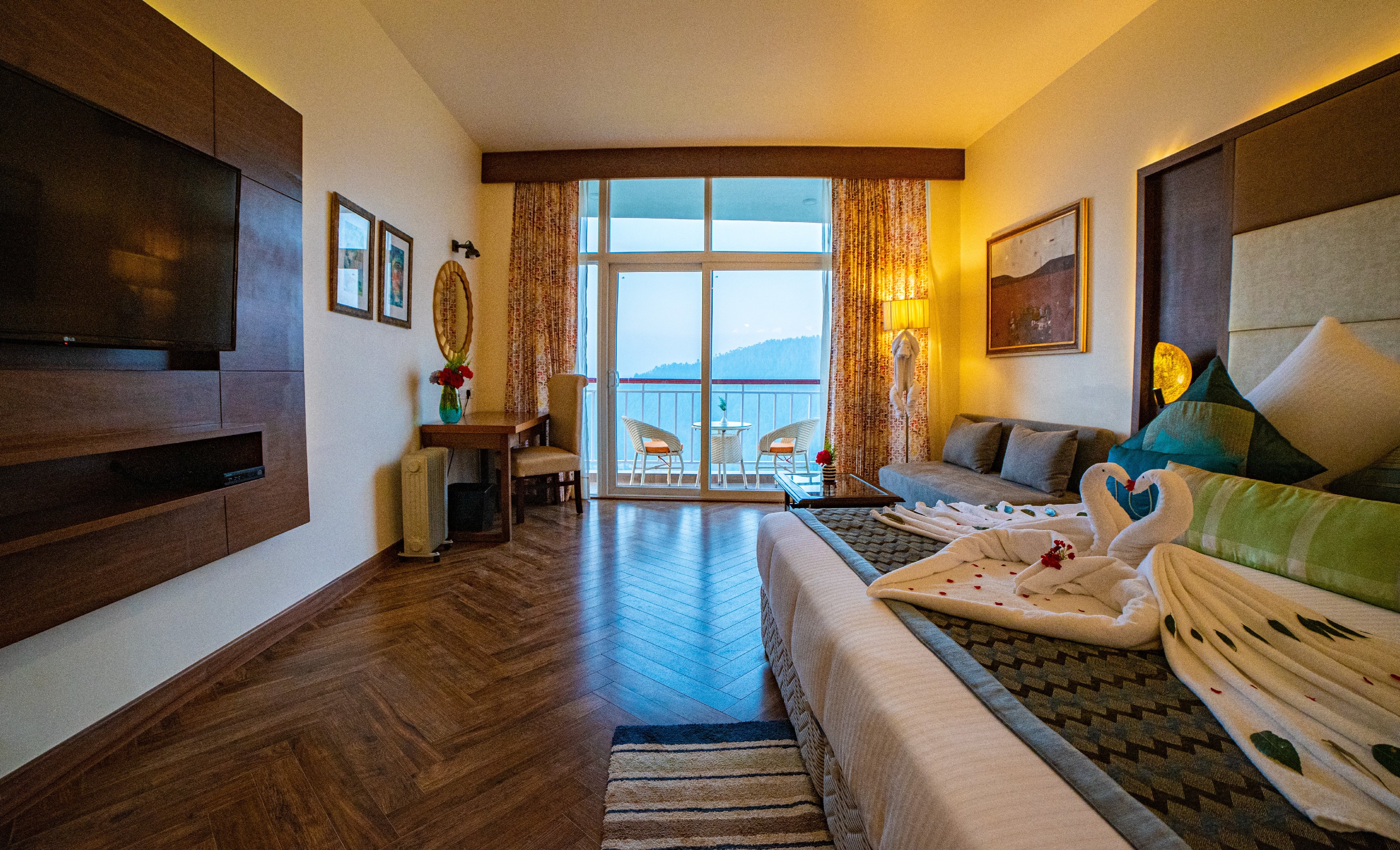 juSTa Mukteshwar Retreat & Spa Room Type - Forest View With Balcony