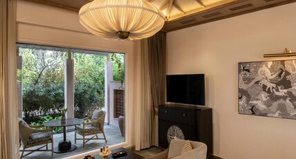 Taj Sawai, Ranthambore Room Type - Luxury Room King Bed with Private Courtyard Taj Sawai, Ranthambore Room Type - Luxury Room King Bed with Private Courtyard