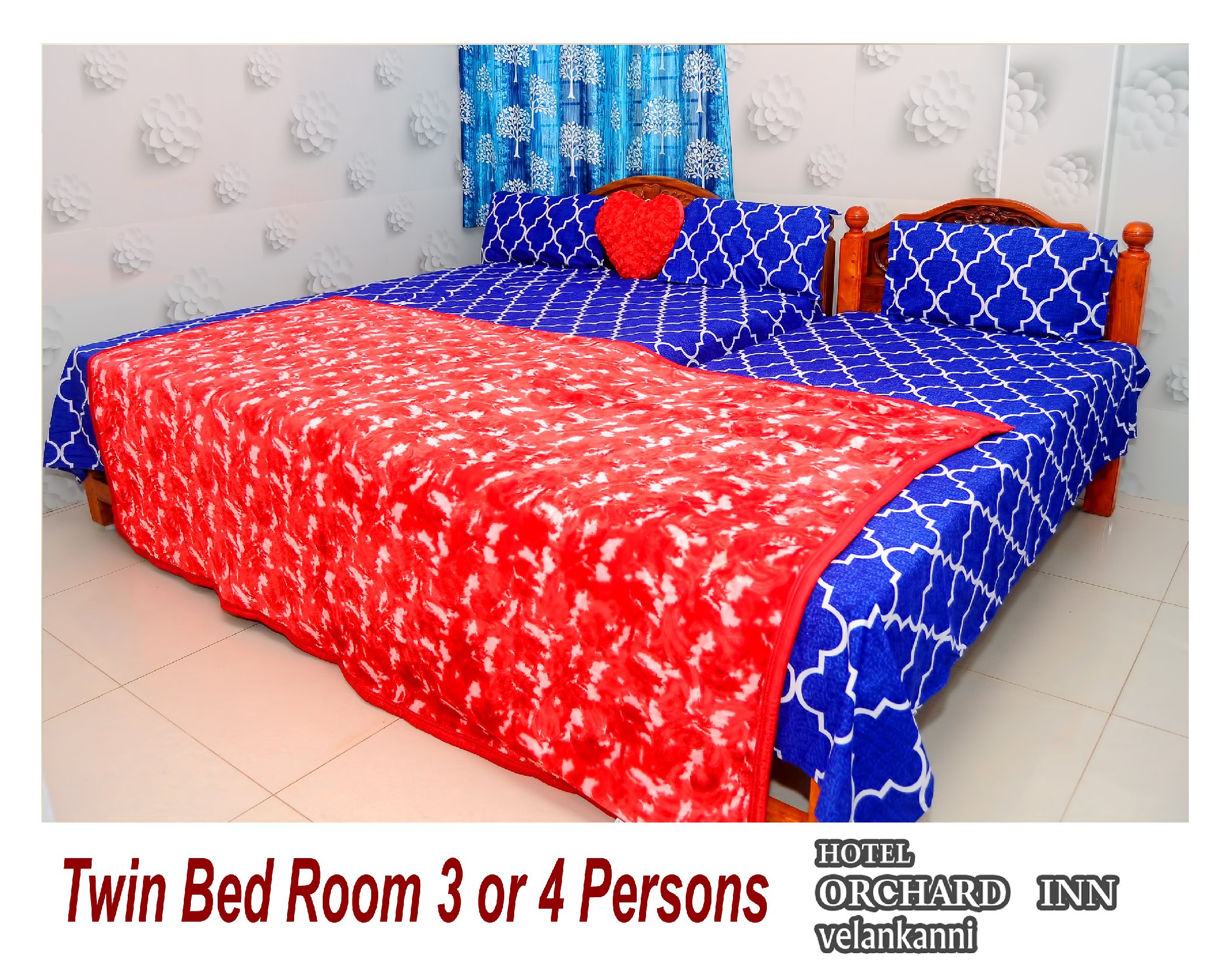 HOTEL ORCHARD INN Room Type - Standard Twin Bed Room AC