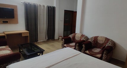 JP International Hotel Naimisharanya Room Type - AC Double Bed ( Ground Floor )
