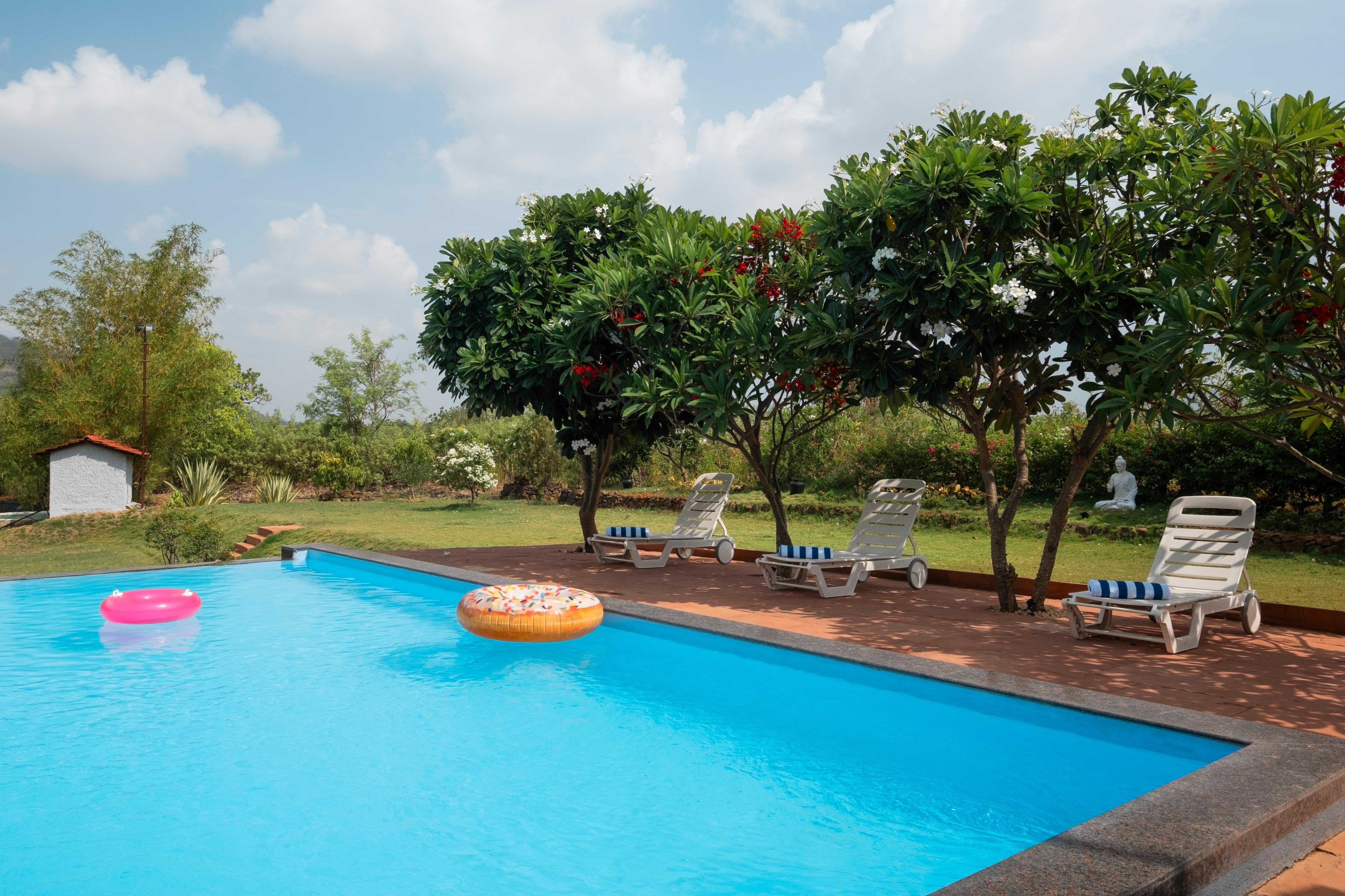 SaffronStays | Sanvina Farm - Tap to explore photos