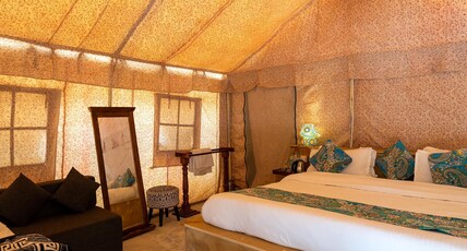 Desert Fortune Resort | Swimming Pool & Safaris Room Type - Deluxe Swiss Tent (Non AC)
