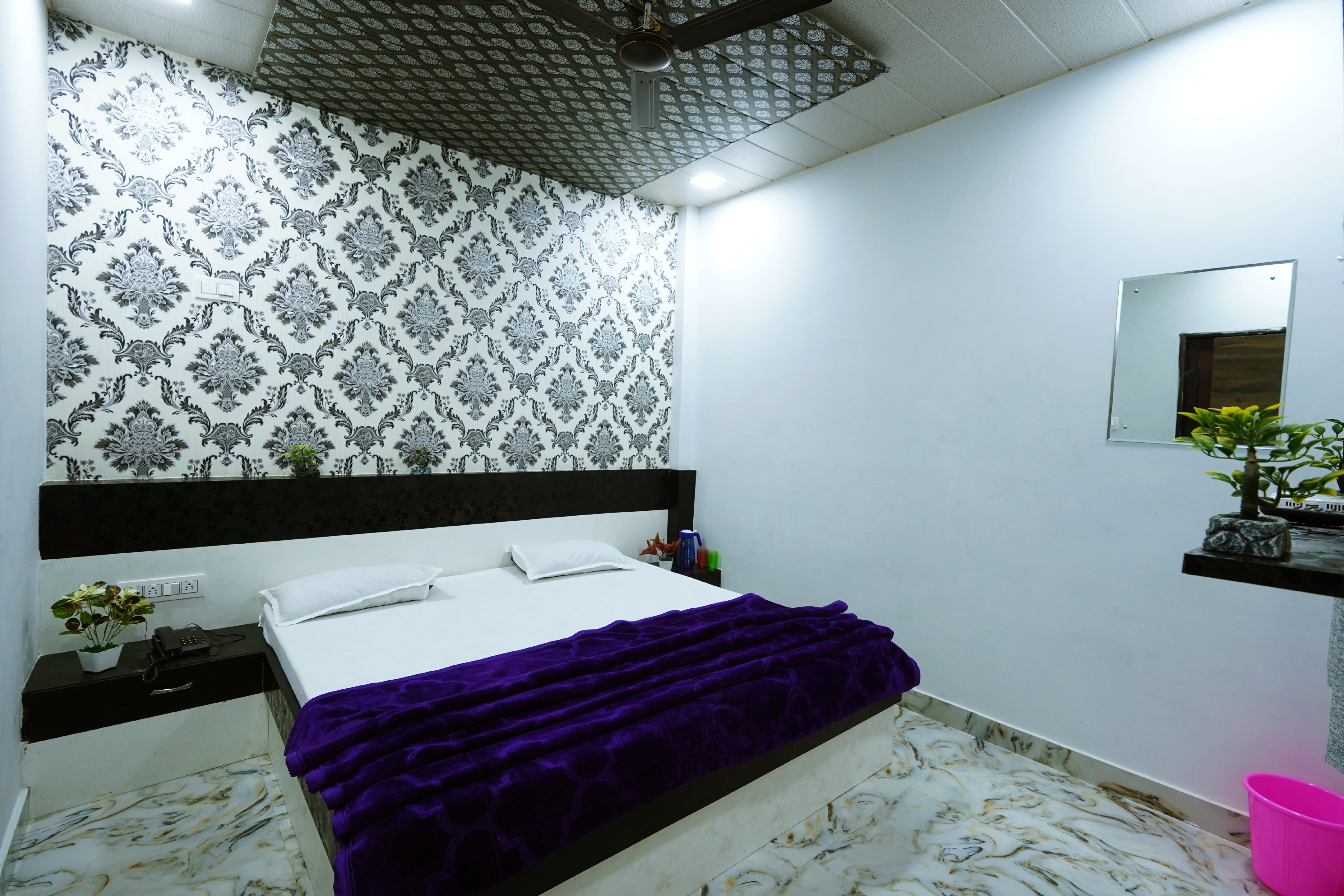 HOTEL ALISHAAN (30 Mtrs for Dargah) Room Type - Standard Non Ac Double Bed Room