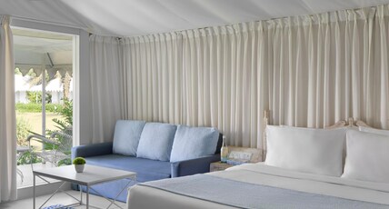 The Fern Seaside Luxurious Tent Resort Daman, Series by Marriott Hotel Room Type - Winter Green Premium Tent, 1 King Bed The Fern Seaside Luxurious Tent Resort Daman, Series by Marriott Hotel Room Type - Winter Green Premium Tent, 1 King Bed