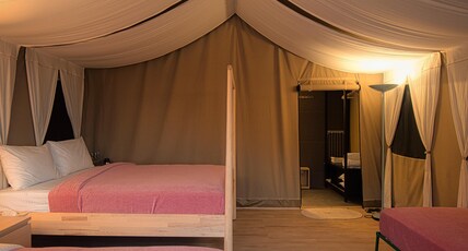Tatva Hills Resort Room Type - Sharvani (Family Tents)