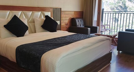 Symphony Woods Resort Tirthan Room Type - Deluxe Room with Balcony and Mountain View Symphony Woods Resort Tirthan Room Type - Deluxe Room with Balcony and Mountain View