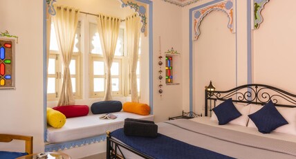 Shalom Backpackers Udaipur | Rooms & Dorms Room Type - Superior Double Room With Balcony