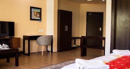 The Sipa Ladakh Room Type - Super Deluxe With Balcony- Mountain View The Sipa Ladakh Room Type - Super Deluxe With Balcony- Mountain View
