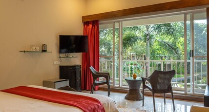 Shoonya Farm Retreat Room Type - Premium AC Room with Balcony and Lakeview Shoonya Farm Retreat Room Type - Premium AC Room with Balcony and Lakeview