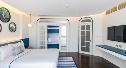 Kram Pattaya Room Type - Family Room with Bunk bed Pool View Kram Pattaya Room Type - Family Room with Bunk bed Pool View