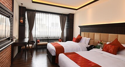 Kantipur Village Room Type - Deluxe Twin Room