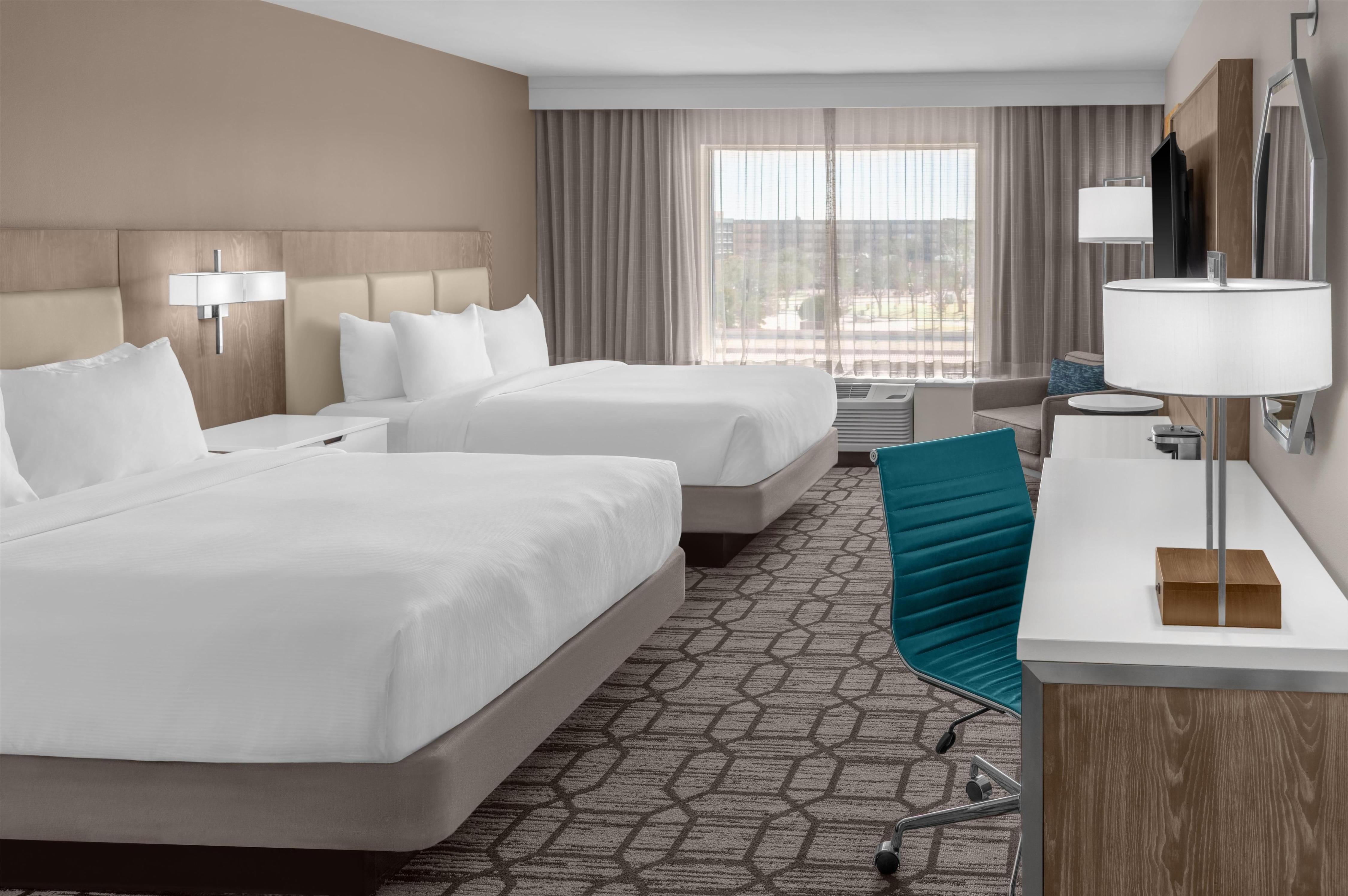 DoubleTree by Hilton Lubbock - University Area Room Type - 2 QUEEN BEDS