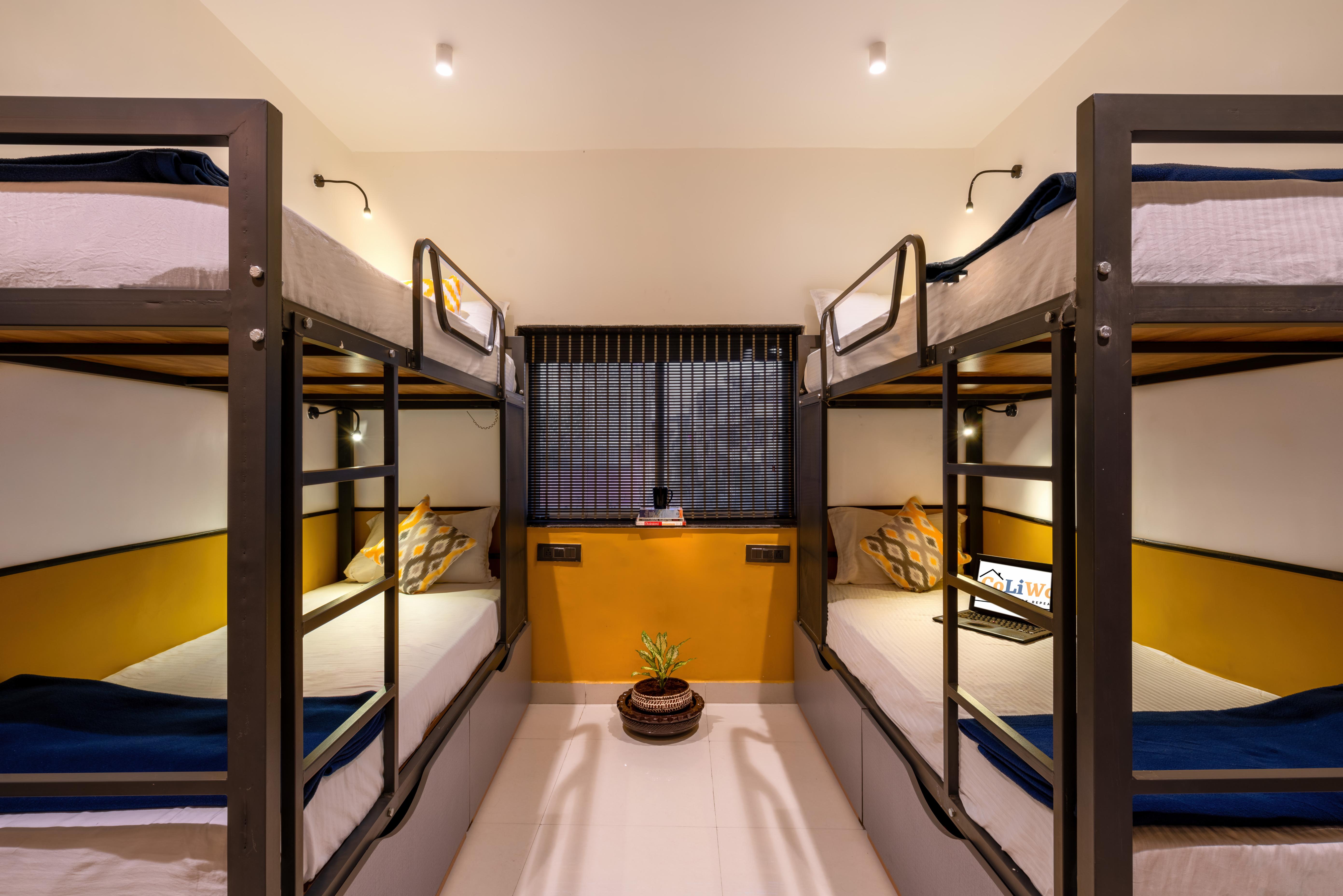 CoLiWo Un (Viman Nagar) Room Type - Cozy 4 Bed Female Dorm