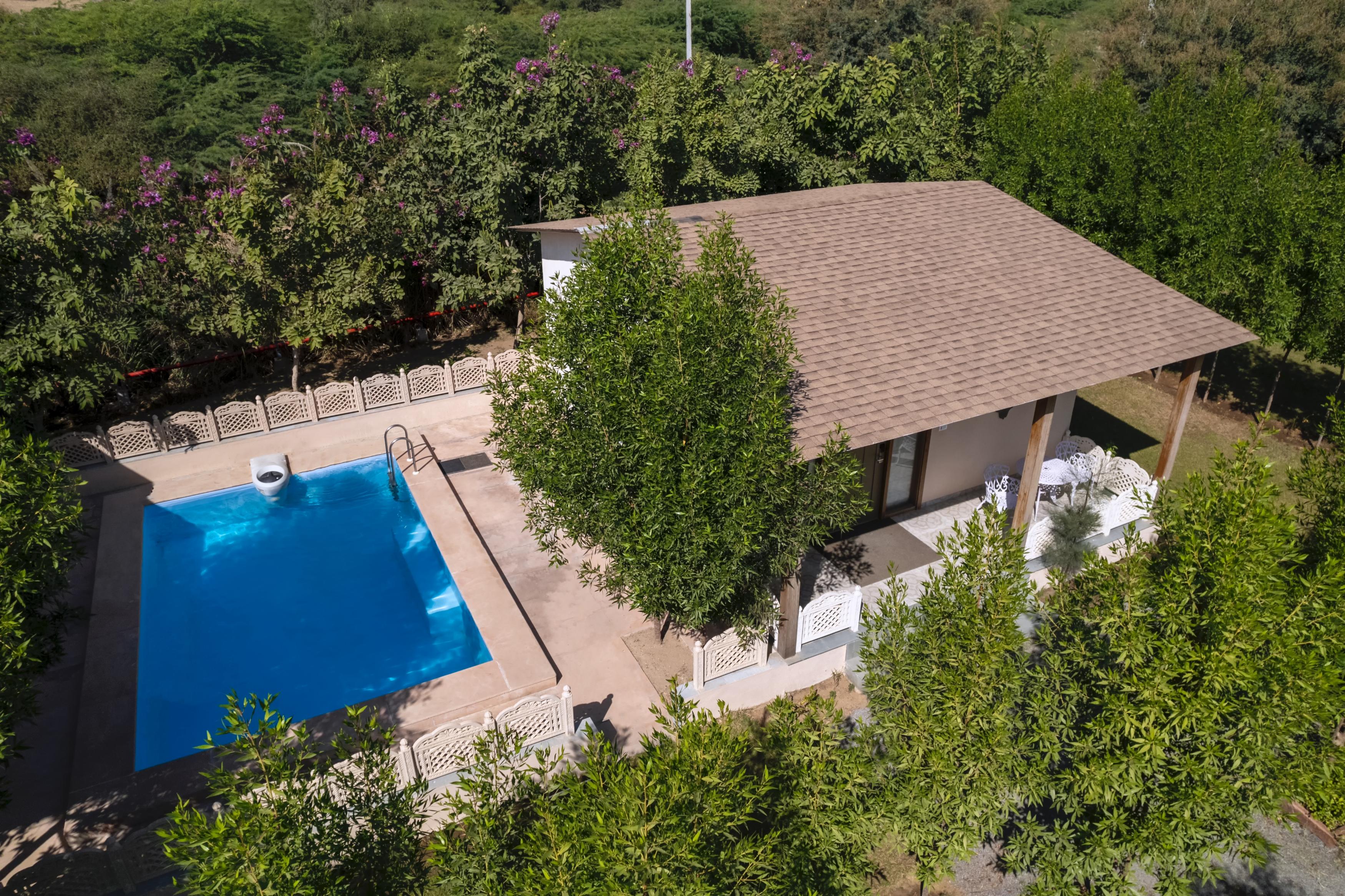 WelcomHeritage Cheetahgarh Resort & Spa Room Type - Chalet with Private Pool