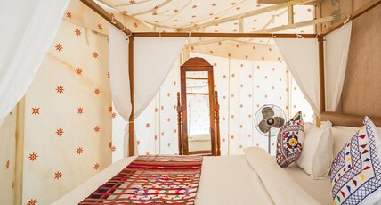 Wild Heritage Desert Camp | An Authentic Desert Stay in Jaisalmer Room Type - Family Swiss Tents with AC