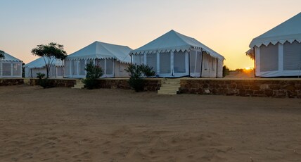 Rajwada Desert Camp Jaisalmer Room Type - Swiss Tent with Free Camel Safari Rajwada Desert Camp Jaisalmer Room Type - Swiss Tent with Free Camel Safari