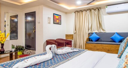 Homey Meadows - Vizag Beach Room Type - Grand Suite Room - King Bed