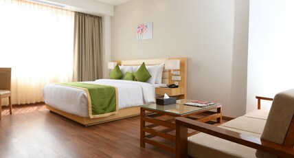 Pushkara Sarovar Portico Room Type - Executive Room - 1 Double Bed 30SQM Free WiFi Pushkara Sarovar Portico Room Type - Executive Room - 1 Double Bed 30SQM Free WiFi