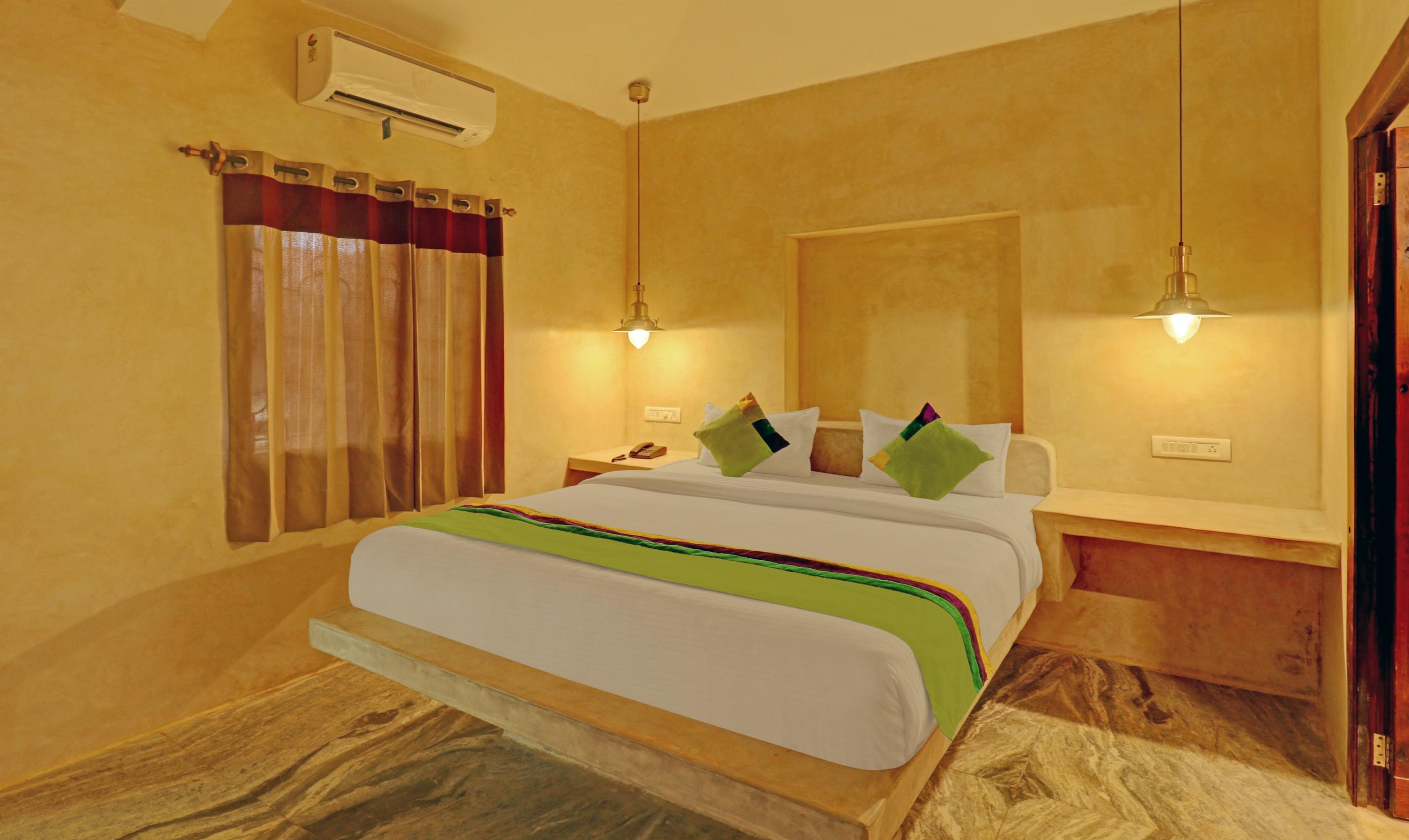 Treebo Morjim Banyan Resort With Swimming Pool Room Type - Deluxe Room