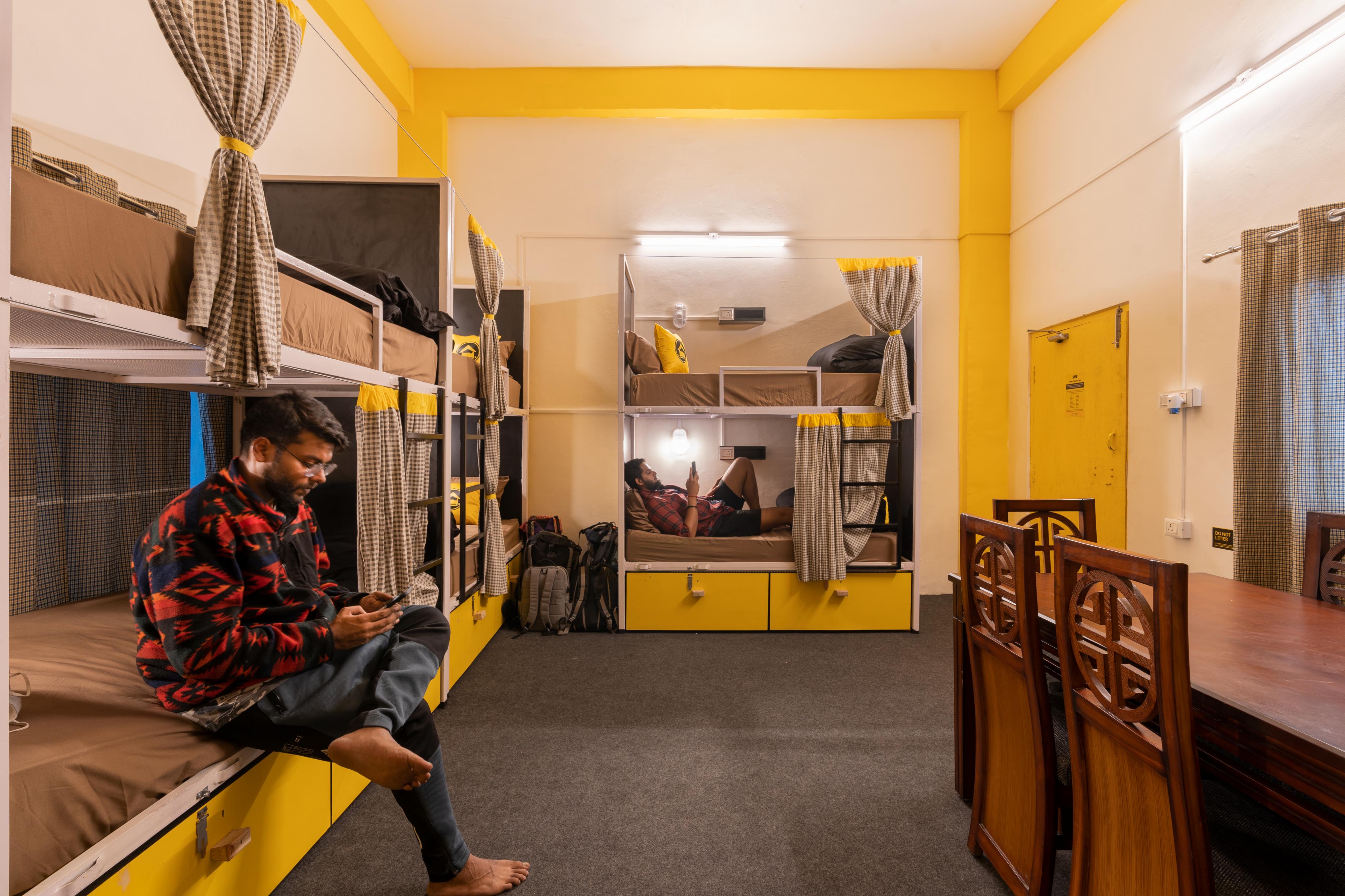 The Hosteller Kasar Devi | Rooms & Dorms Room Type - Bed in 8 Bed Mixed Dormitory