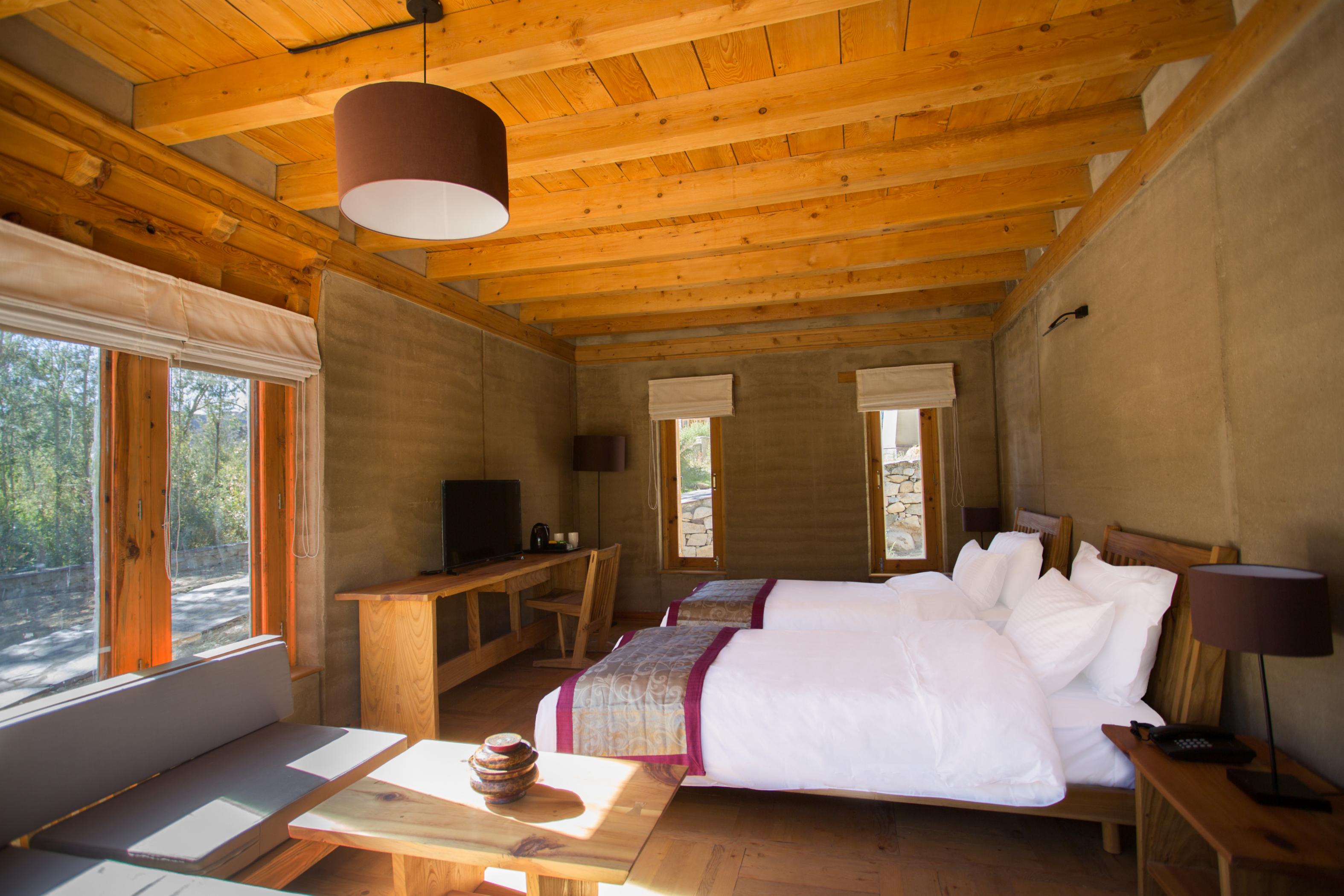 Ladakh Eco Resort Room Type - Lungmar Cabins With Private Balcony Ladakh Eco Resort Room Type - Lungmar Cabins With Private Balcony