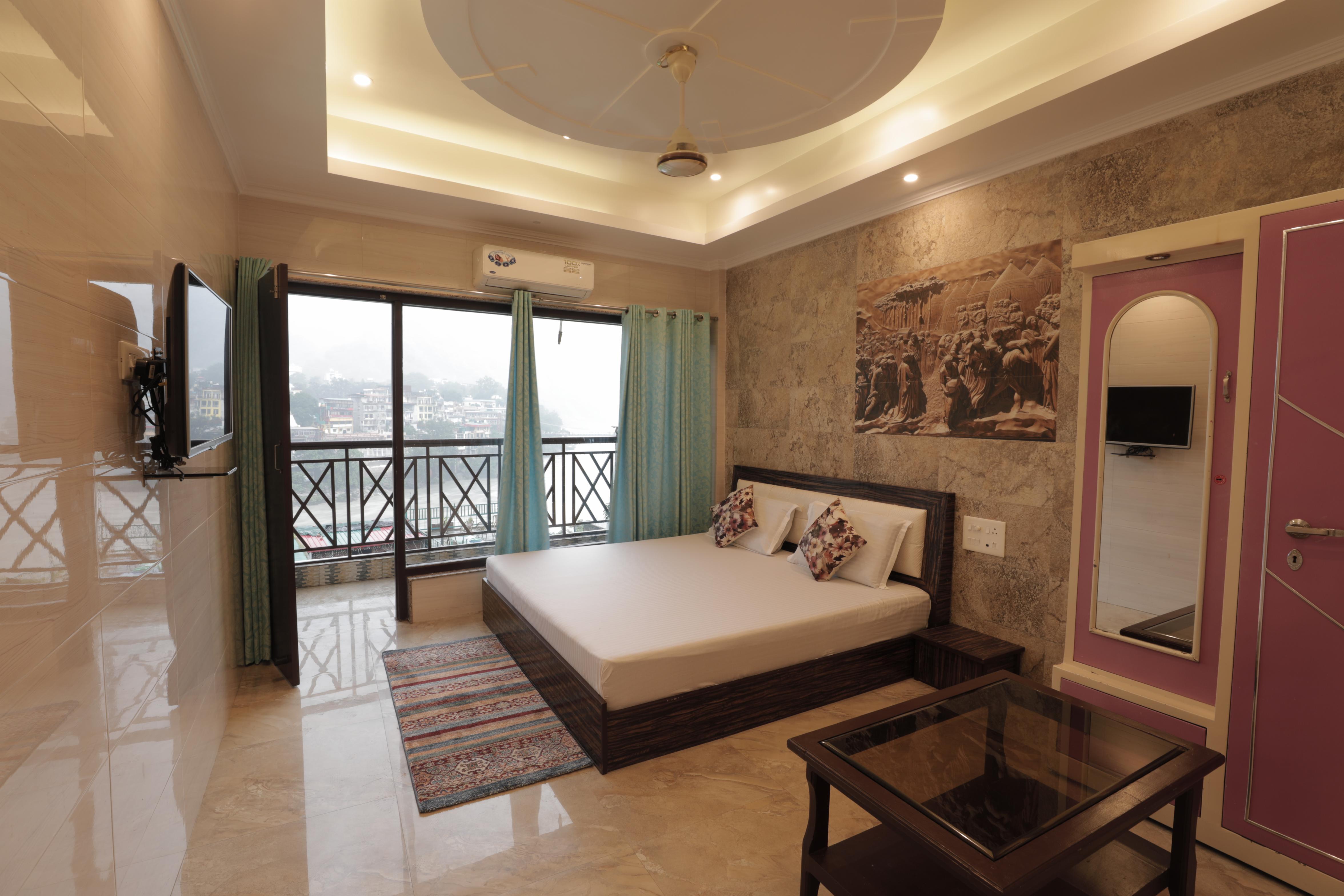 Hotel Grand Galaxy (Near Ganga Ghat) Room Type - Super Deluxe Room with Ganga View