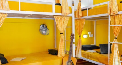 Whoopers Hostel Palolem | Room & Dorms Room Type - 4- Bed Mixed AC Dorm with Free Wifi
