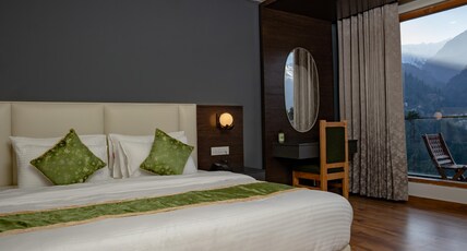 The Khar (Centrally heated with Air-Conditioning) Room Type - Deluxe Cozy Room with Private Balcony Mountain view The Khar (Centrally heated with Air-Conditioning) Room Type - Deluxe Cozy Room with Private Balcony Mountain view
