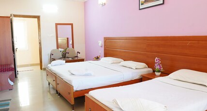 Hotel TamilNadu - Rameswaram Room Type - Family  3 Bedded Deluxe Ac