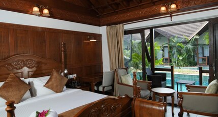 Gokulam Grand Resort & Spa, Kumarakom Room Type - Meandering Pool Rooms With Sitout Area Gokulam Grand Resort & Spa, Kumarakom Room Type - Meandering Pool Rooms With Sitout Area
