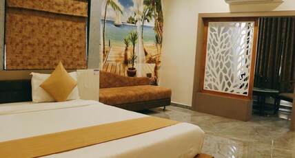 Hotel Riverfront-Pure Veg Room Type - Executive Temple View Suite Room