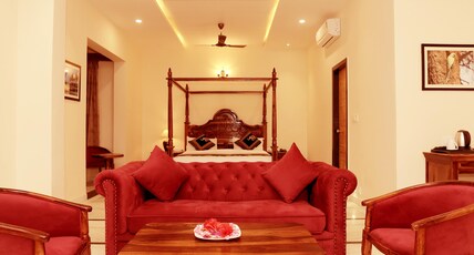 The Neergarh Palace & Resort Kumbhalgarh Room Type - Royal Suite | Free Access to Swimming Pool.