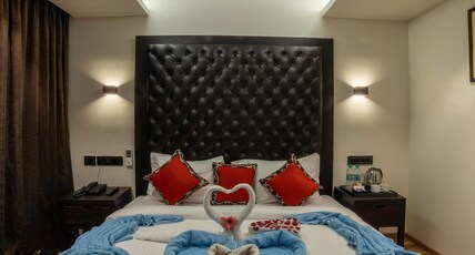 DiVaN Clarks Inn (Calangute Beach) Room Type - Deluxe room with Private Jacuzzi and Double Bed