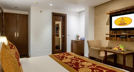Hotel Arch Plaza - Near Yashobhoomi Dwarka Room Type - Deluxe Room Hotel Arch Plaza - Near Yashobhoomi Dwarka Room Type - Deluxe Room