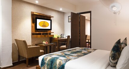 Hotel Arch Plaza - Near Yashobhoomi Dwarka Room Type - Family Room Hotel Arch Plaza - Near Yashobhoomi Dwarka Room Type - Family Room