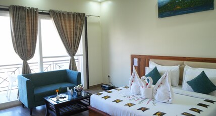 Tathastu Maitri Ski Resort Room Type - Premium Mountain View With Private Balcony (Heated Bedding) Tathastu Maitri Ski Resort Room Type - Premium Mountain View With Private Balcony (Heated Bedding)