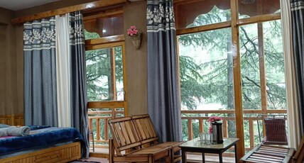 Cedar Stream House Jibhi | Rooms & Wi-Fi Room Type - Deluxe room with balcony
