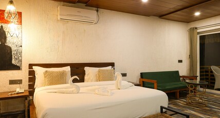 Nanau Resort & Spa (3kms from Sitabani Safari Gate) Room Type - Jungle Suite with Private Sit-out With 2 Twin Beds Nanau Resort & Spa (3kms from Sitabani Safari Gate) Room Type - Jungle Suite with Private Sit-out With 2 Twin Beds