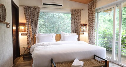 Nanau Resort & Spa (3kms from Sitabani Safari Gate) Room Type - 2 Bedroom Jungle Apartment with Living Room Nanau Resort & Spa (3kms from Sitabani Safari Gate) Room Type - 2 Bedroom Jungle Apartment with Living Room