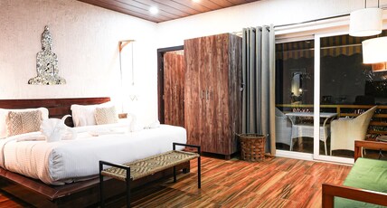 Nanau Resort & Spa (3kms from Sitabani Safari Gate) Room Type - Sitabani Studio with Private Sit-Out