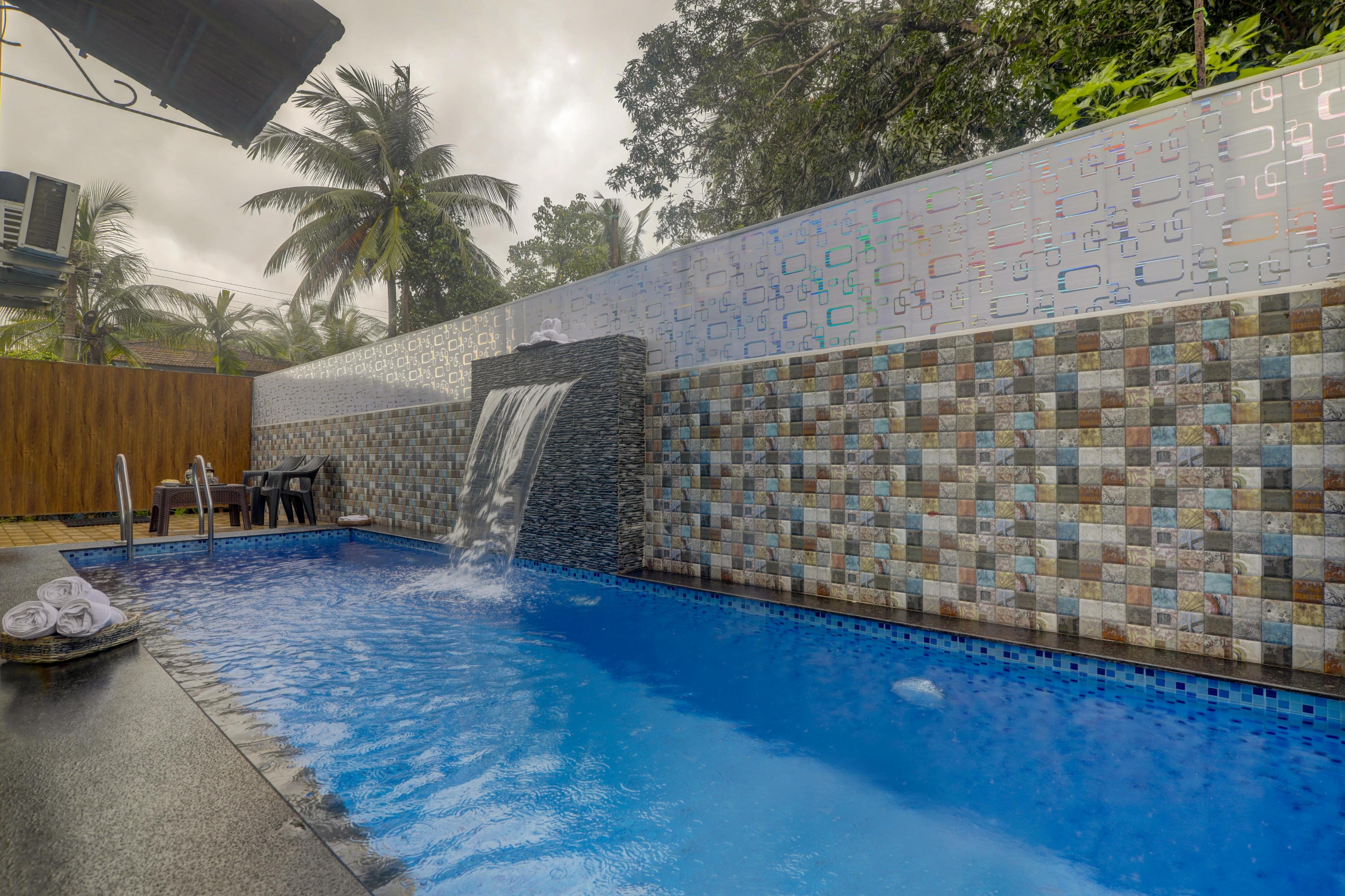 Sky Blue Villa - 3BHK Private Pool | Baga | JAQK Holidays - Tap to explore photos
