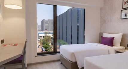 7 Apple Hotel Mahape, Navi Mumbai Room Type - Standard Twin Bed Room with Work Desk 7 Apple Hotel Mahape, Navi Mumbai Room Type - Standard Twin Bed Room with Work Desk