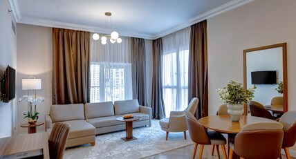 Regency Luxury Suites Room Type - Premium Two Bed Room Apartment With Marina View and Balcony
