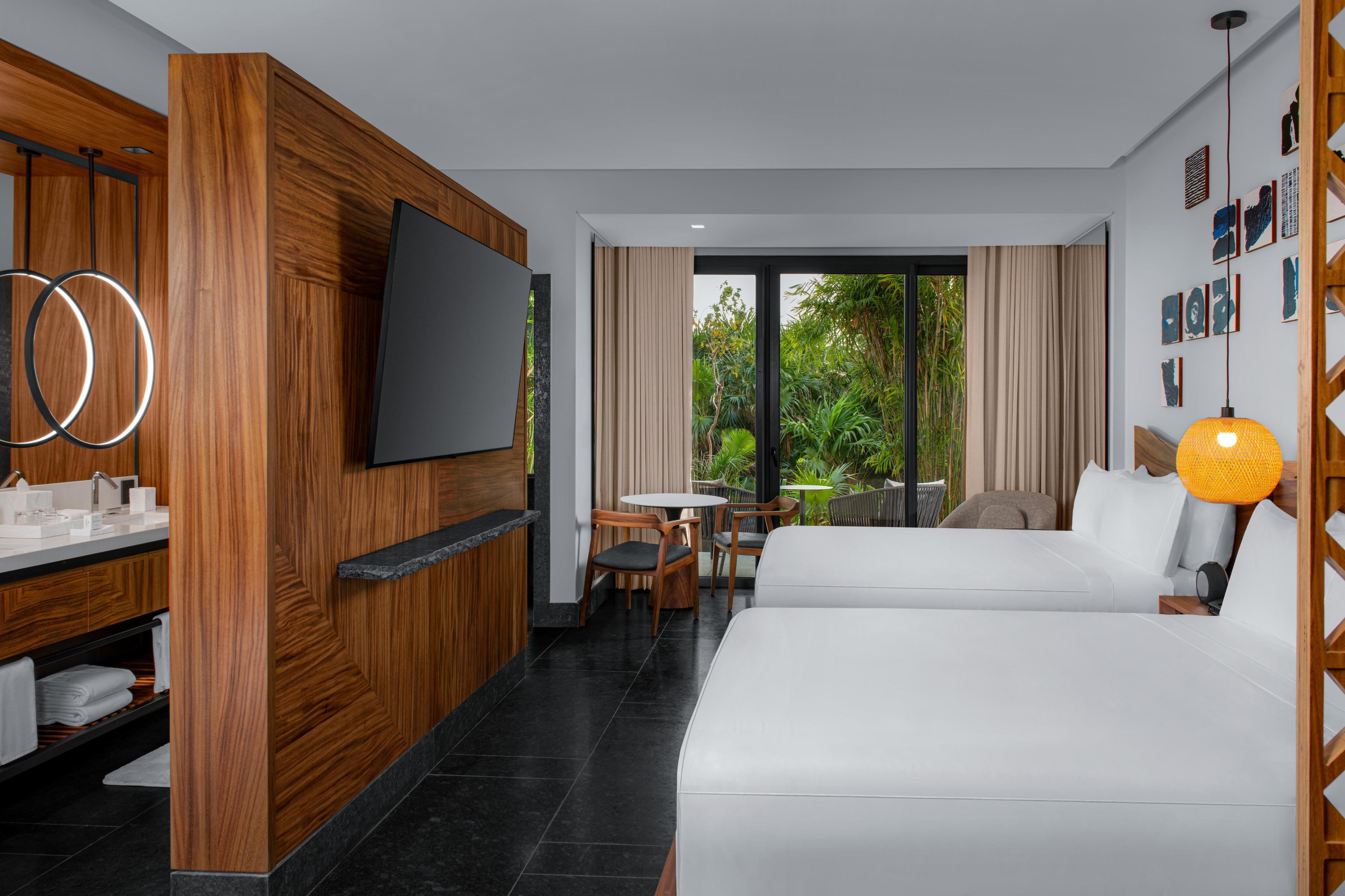 Conrad Tulum Riviera Room Type - TROPICAL VIEW RM-2 QN BDS