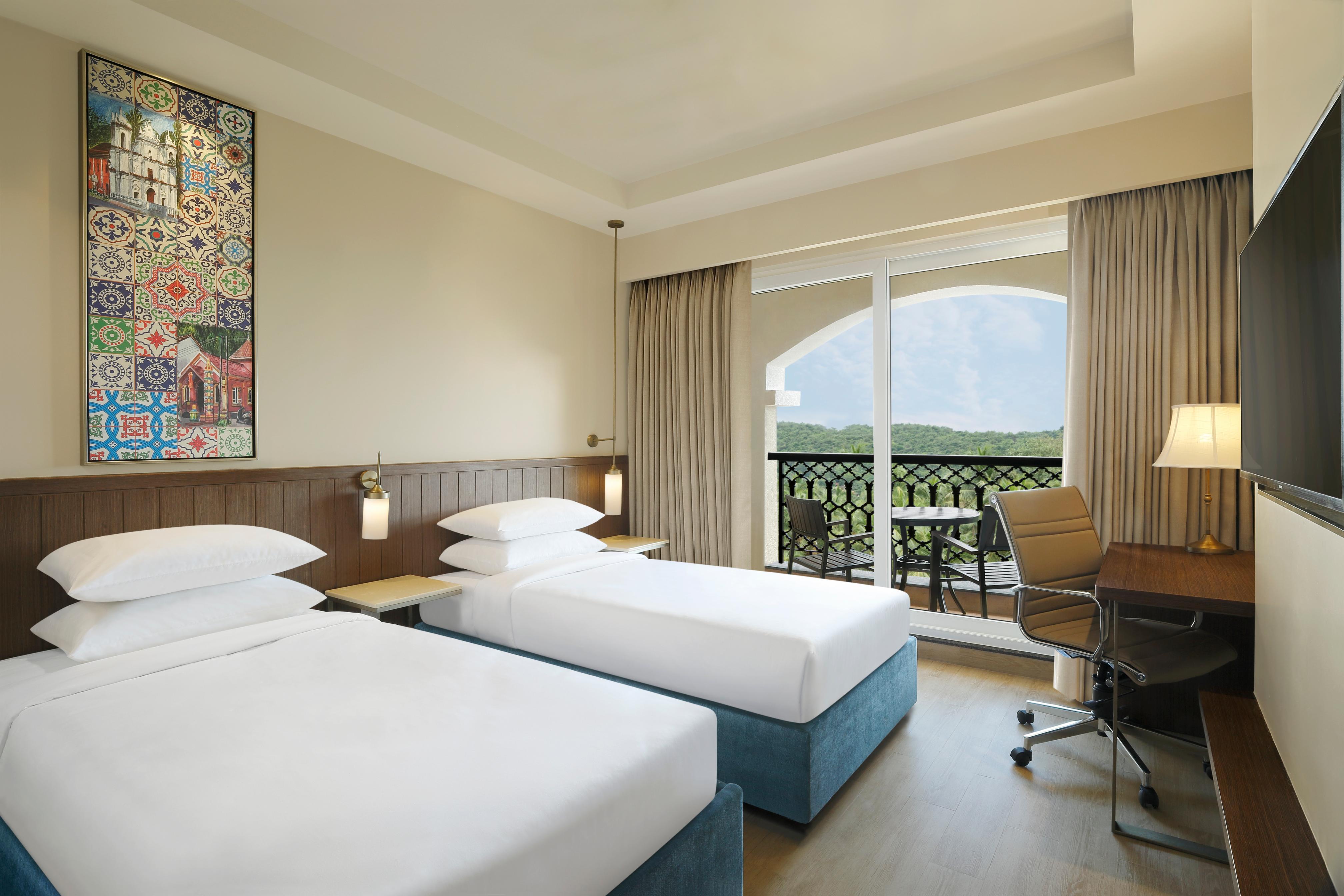 Fairfield by Marriott Goa Calangute Room Type - Pool View Twin with Balcony Fairfield by Marriott Goa Calangute Room Type - Pool View Twin with Balcony